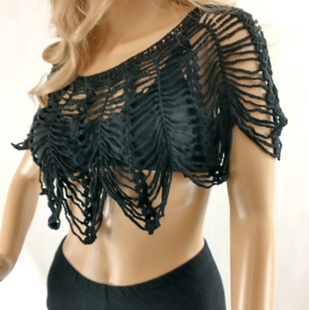 🎉Hand Crafted Cape,Cover Up,Shrugs,,Summer,shawl